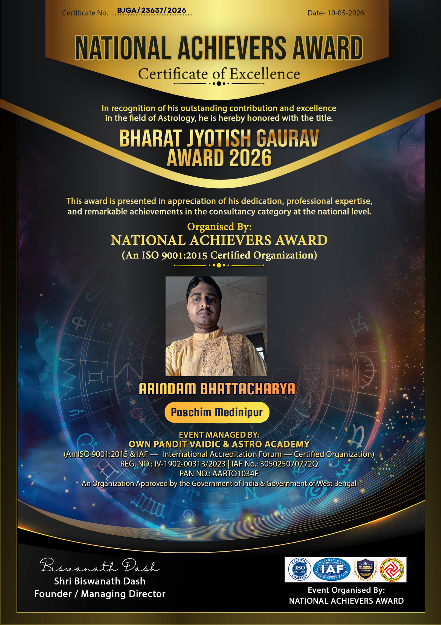 ARINDAM BHATTACHARYA