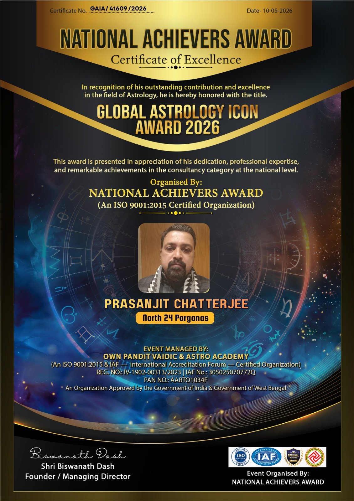 PRASANJIT CHATTERJEE