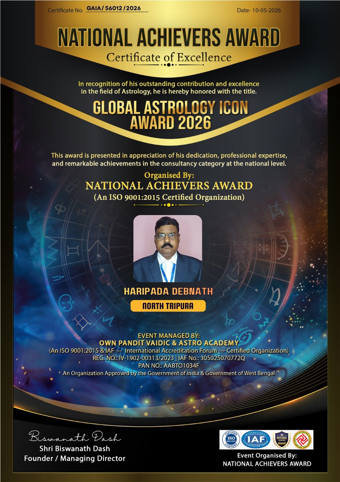 Haripada Debnath