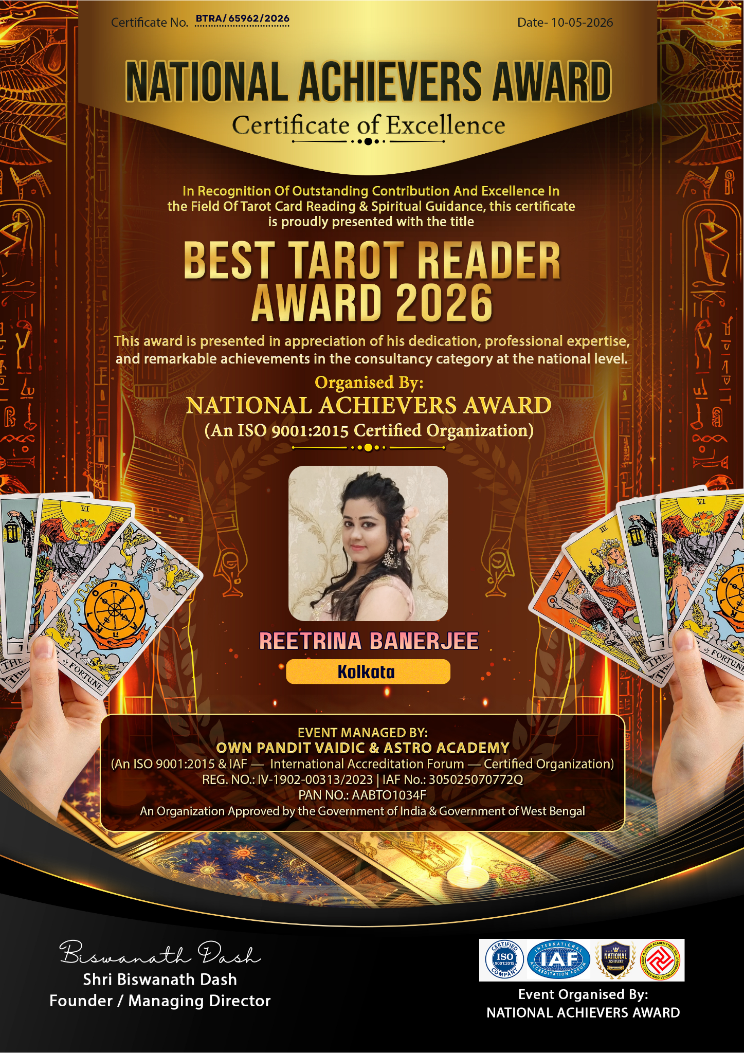 Reetrina Banerjee