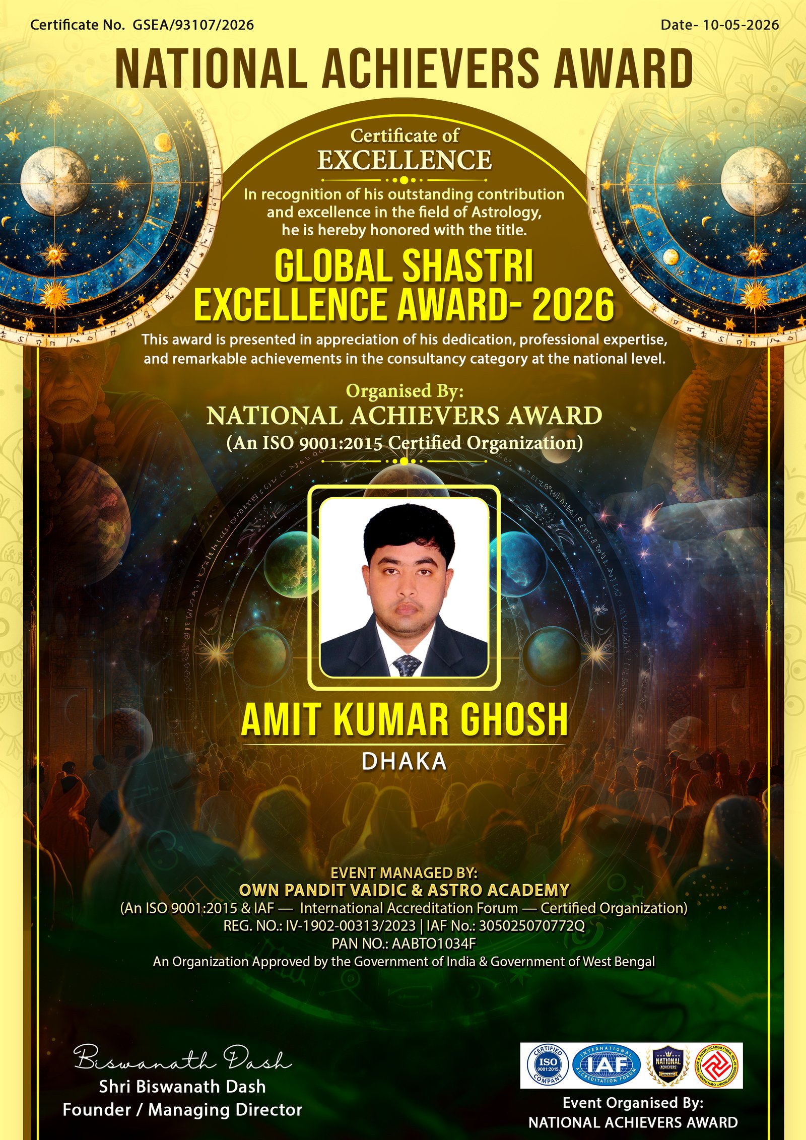 AMIT KUMAR GHOSH