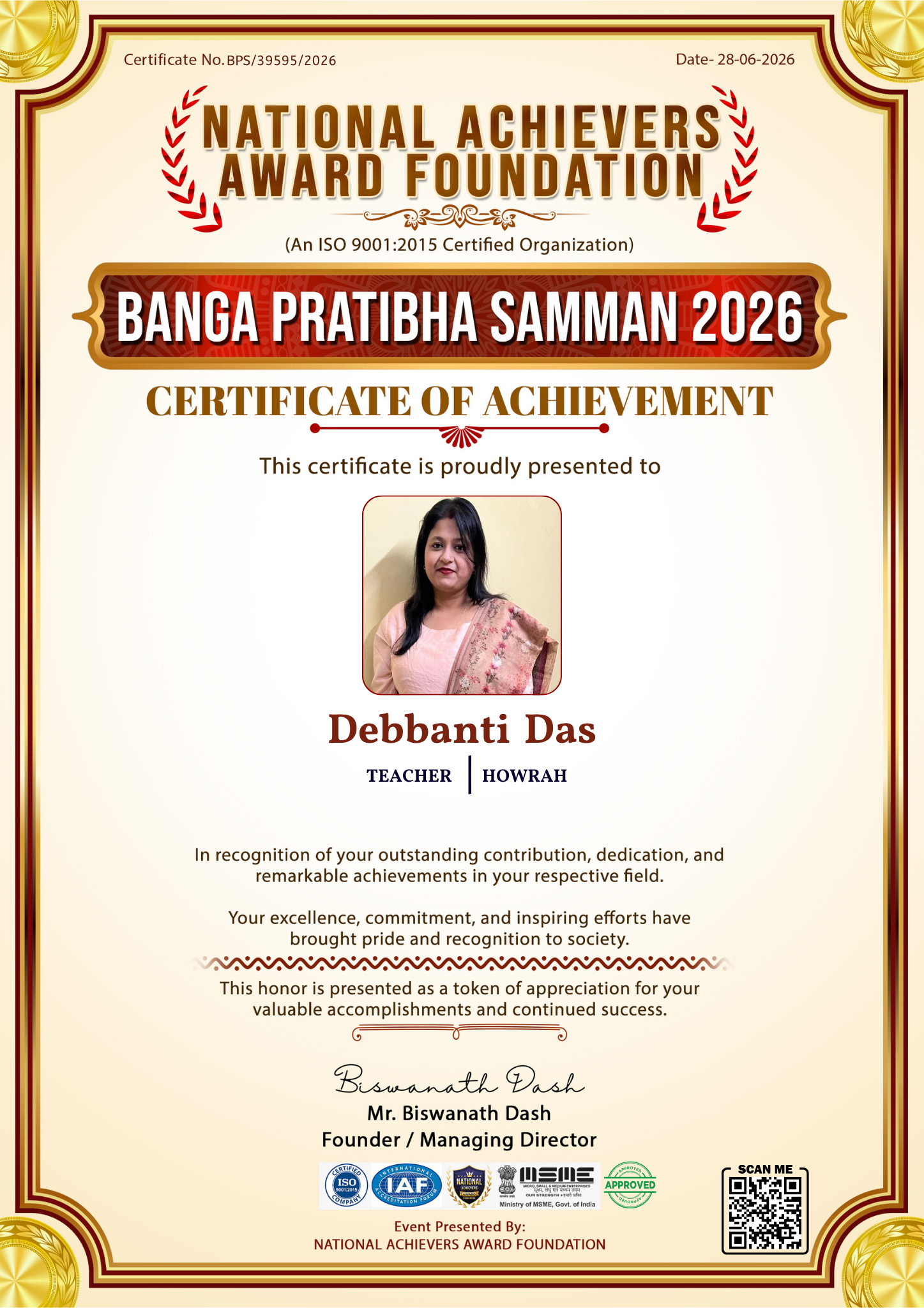 Debbanti Das
