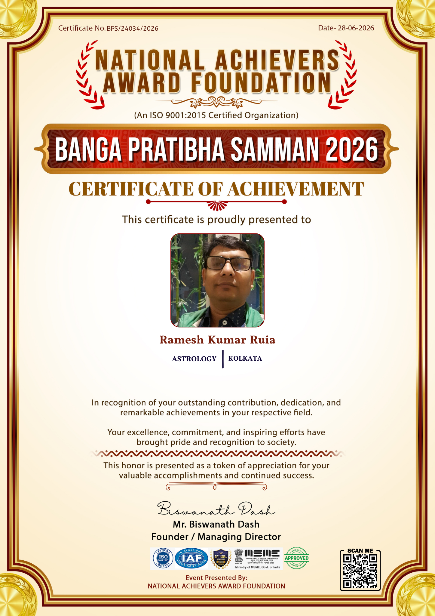 Ramesh Kumar Ruia