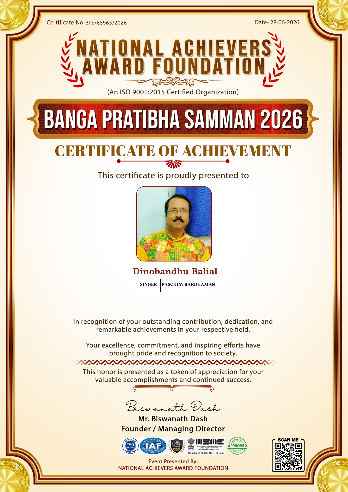 Dinobandhu Balial