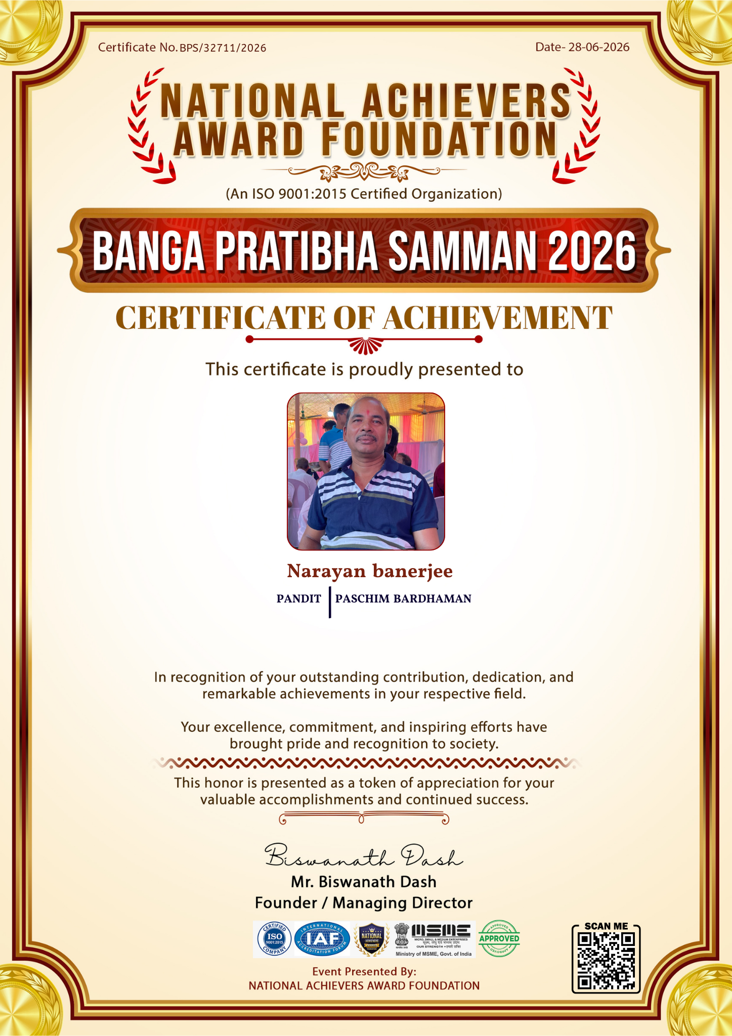 Narayan banerjee