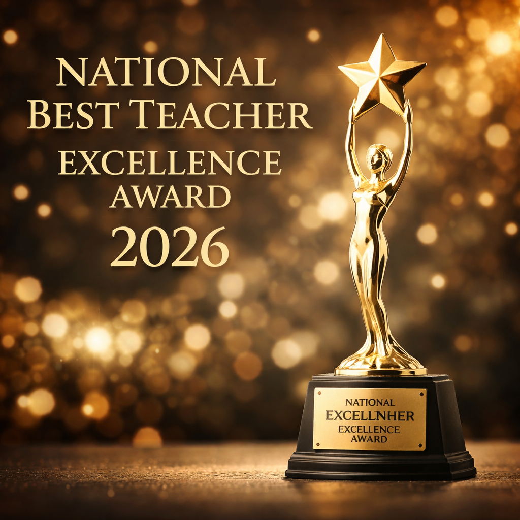 National Best Teacher Excellence Award 2026